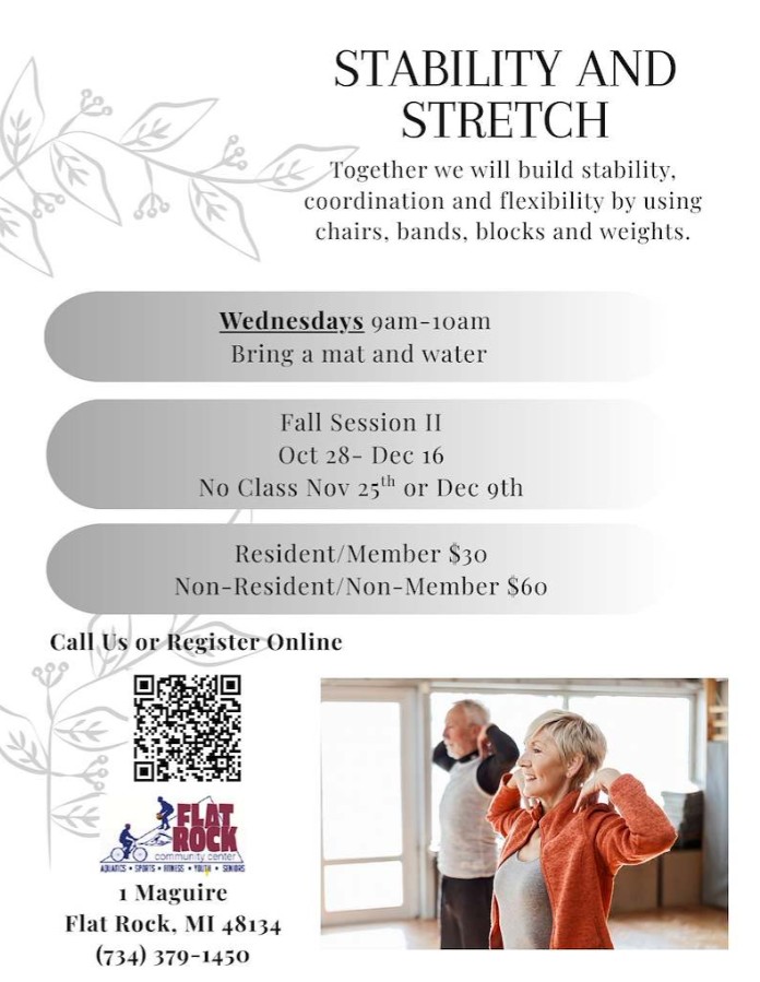 Stability and Stretch Fall Session II 2026